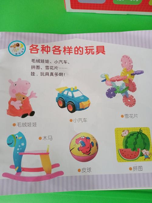 复习《各种各样的玩具》