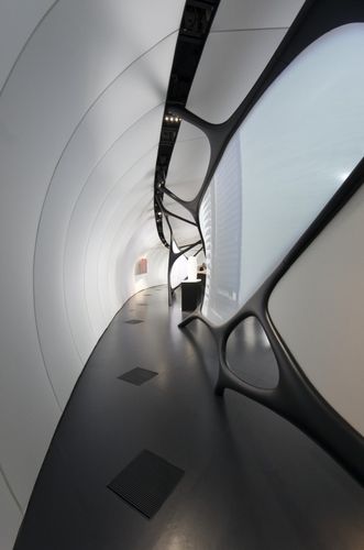 法国,巴黎,香奈儿流动艺术展览馆/ 扎哈哈迪德建筑事务所(zaha hadid