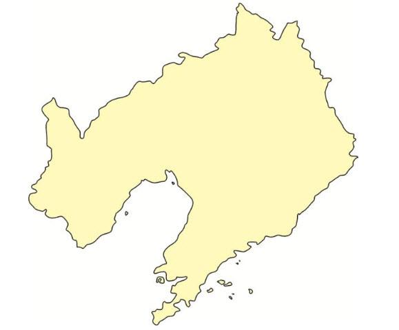 下图是我国哪个省的轮廓图