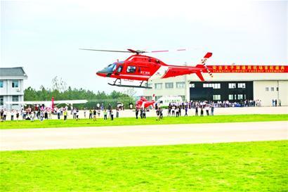 安吉天子湖通用机场首飞成功