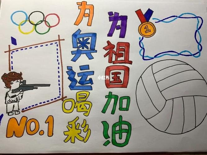 奥运手抄报_手抄报_奥运会_人文_阅读