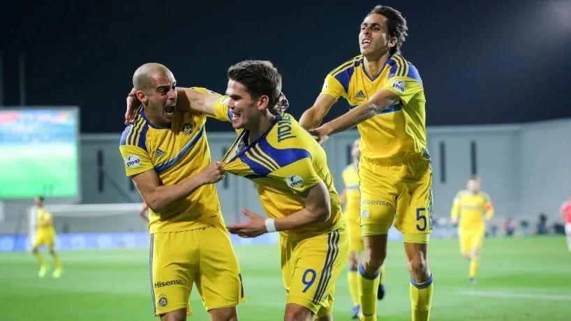 特拉维夫马卡比实力太强,在以超鹤立鸡群.