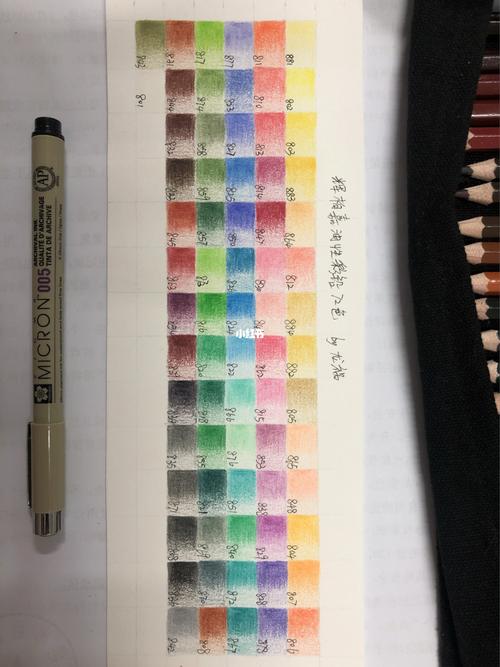 色卡,辉柏嘉油性彩铅72色_辉柏嘉怎么样_彩铅_文化