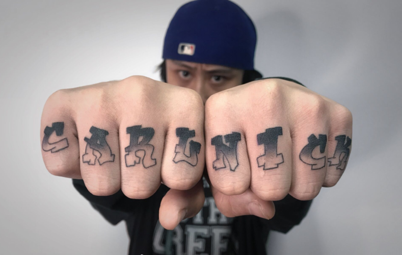 最新个性男女手指纹身图案大全 纹身师不建议轻易尝试