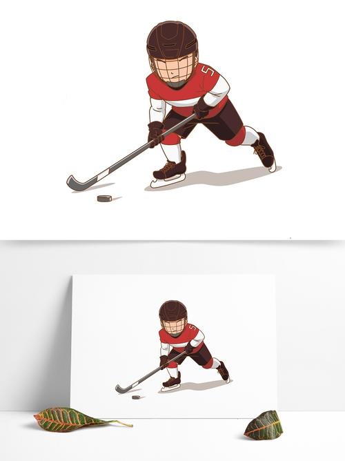 冬奥会的冰球运动员