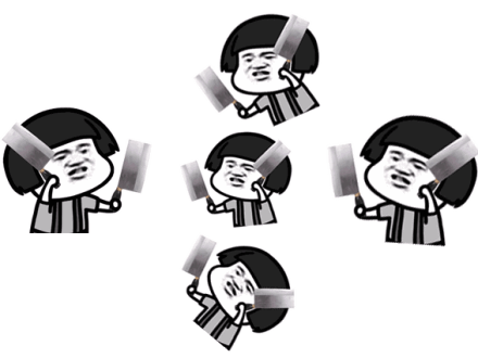 蘑菇头_砍人_动图_装逼_斗图_群聊表情-发表情