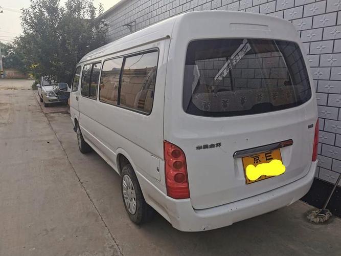 【天津】2009年9月 金杯海狮六代14座 白色 自动档