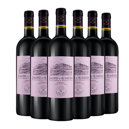 拉菲罗斯柴尔德法国进口红酒拉菲奥希耶嘉园干红葡萄酒750ml整箱装原