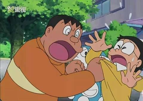 大雄被胖虎欺负简笔画 简笔画图片大全-蒲城教育文学网