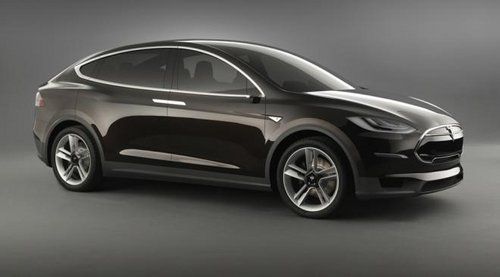 特斯拉model x:大型suv 首款电动车发布