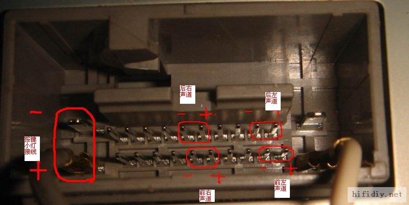 求本田飞度车机接线图