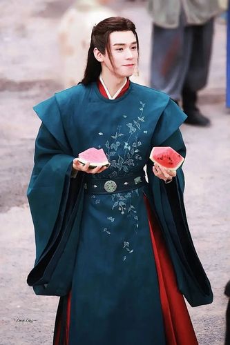 温客行/龚俊 有没有人有温客行那件墨绿色的衣服的照片啊,求求啦