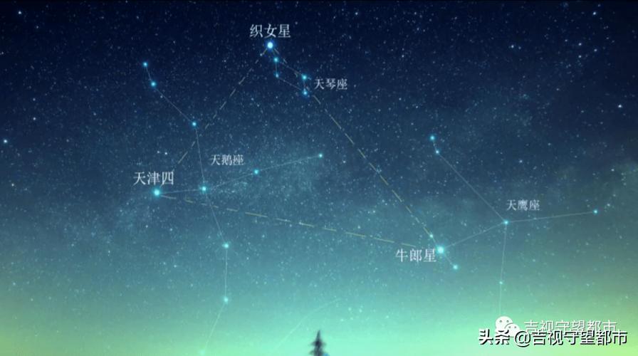 「七夕节」浪漫夜,如何寻找牛郎星和织女星?_银河