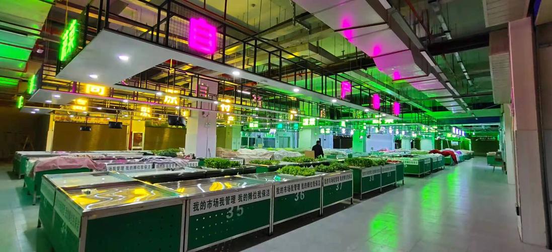 智慧农贸市场数字化升级改造!有颜值,大智慧!