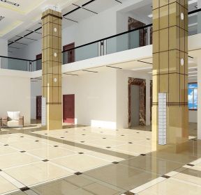 大厅柱子装饰效果图