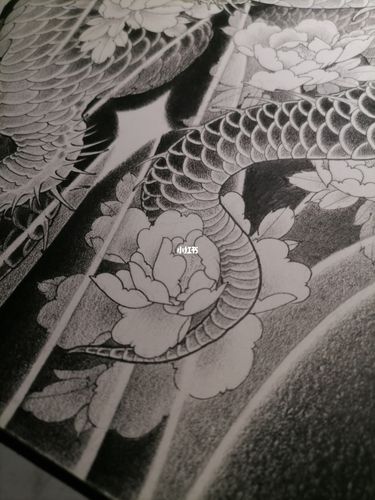 传统风格 满背青龙图_刺青_苍龙纹身(永嘉路店)自由行