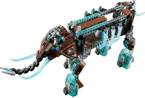 乐高lego 70145 气功传奇 象妈妈冰雪长毛象装甲 拼插