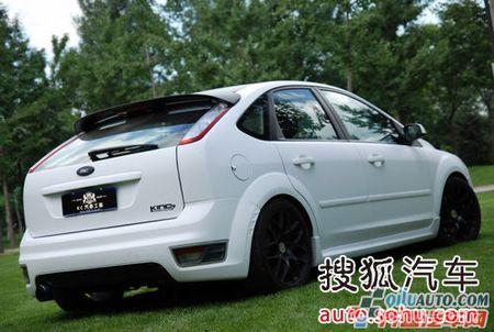 07款黑色福克斯改装成这样要多少钱