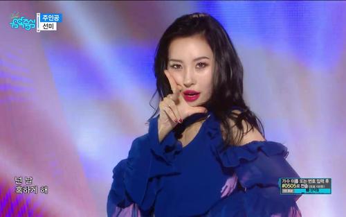 60fps_sunmi宣美-heroine_show_music_core