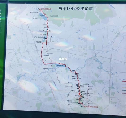 北京昌平42公里绿道骑行