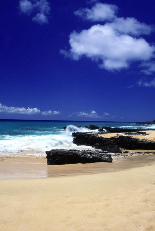 沙滩风景图 图片素材(编号:20110915121425)-自然风景-自然景观-图片