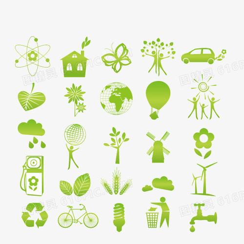 绿色环保装饰图案