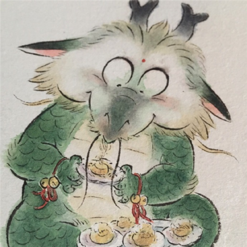 因为我是龙的传人!