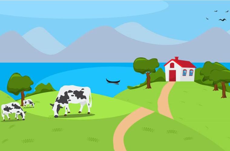 《草原放牧》简谱