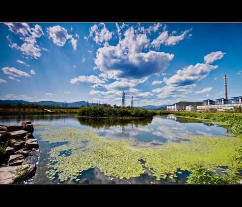 门头沟门城湖公园莲石湖公园掠影.