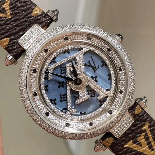 时来运转b13232l499004j50 皮带 石英女表