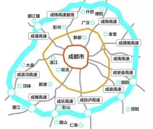 成都温江区第四条高速公路,最终由高速路转变成了快速路