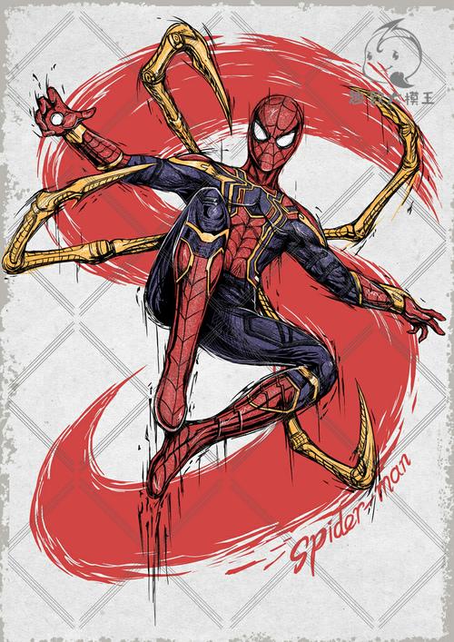 【大模王的乱涂鸦】钢铁蜘蛛侠
