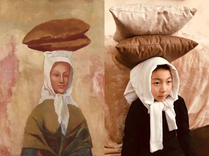 嘉定这些小学生模仿的名画蒙娜丽莎看了都要哈哈哈