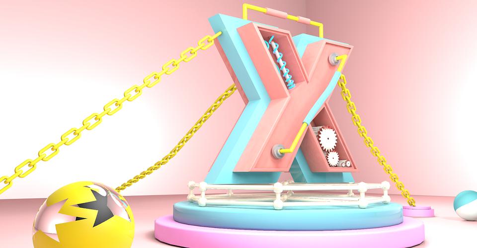 c4d字母