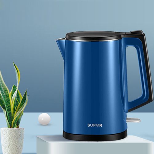 苏泊尔(supor)电热水壶家用304不锈钢烧水壶自动断电大容量开水茶壶