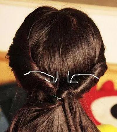 2款中长发编发教程,大圆脸必备!