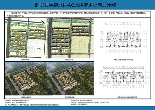 民康北园ac地块变更方案批前公示
