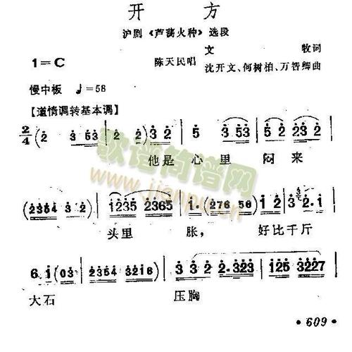 开方_开方简谱_开方吉他谱_钢琴谱-查字典简谱网