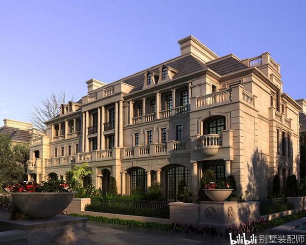 别墅建筑风格集锦之法式风格