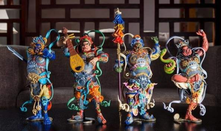 中国四大天王(魔礼青,魔礼红,魔礼海,魔礼寿)分别代表