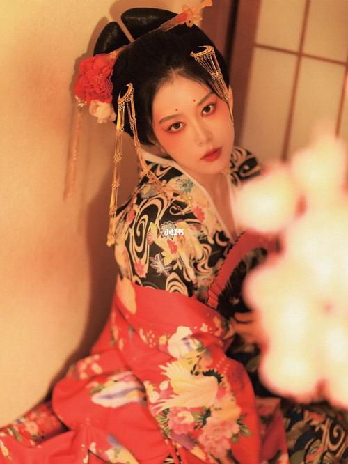 昆明广州约拍|花魁写真|和服精致妆容_写真_和服_约拍