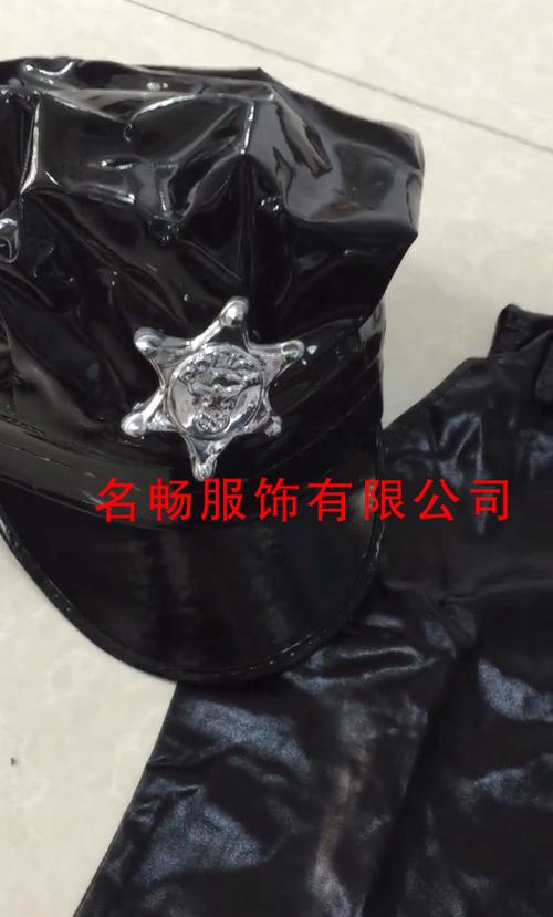 黑色警察制服装 角色扮演 cosplay 情趣内衣厂家现货批发国外爆款