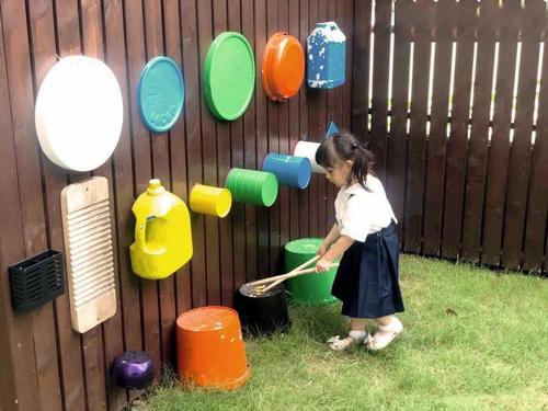 20个幼儿园户外游戏区角设计,不用再怕没灵感!|创意分享