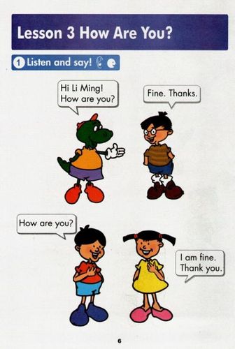 小学英语教材人物李明珍妮