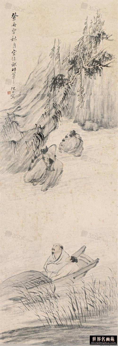 晚清画家倪田的人物画欣赏6