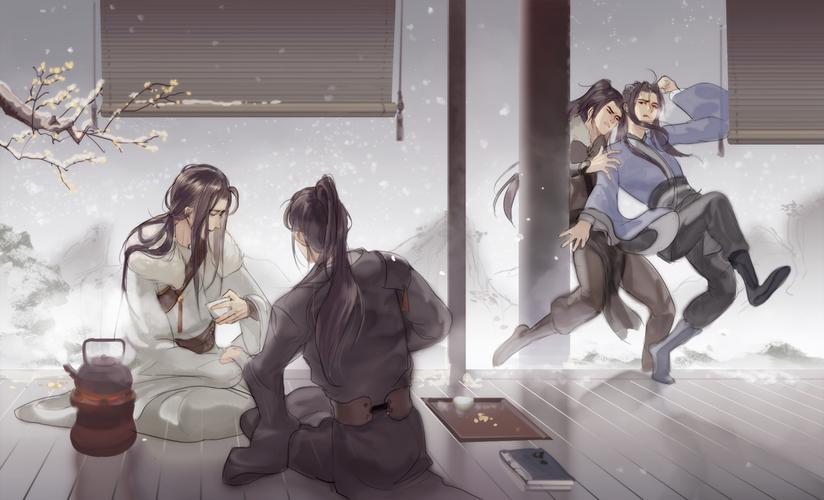 近日原耽_kuzpao鱼泡__插画师作品_涂鸦王国gracg.com