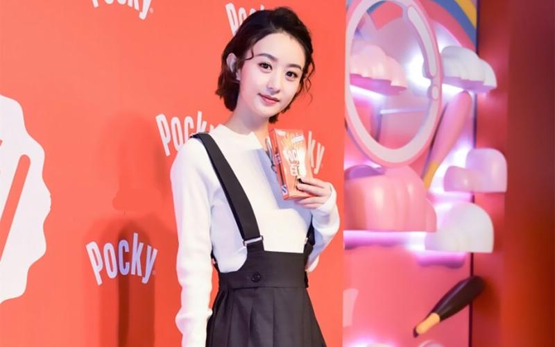 清新可爱赵丽颖壁纸_俏皮美女赵丽颖