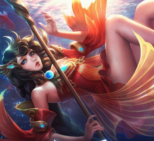 跪求王者荣耀 大乔这张高清壁纸