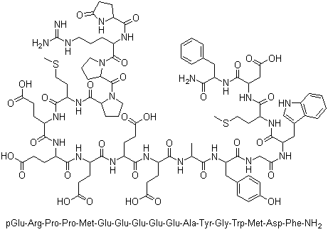  p>英文名称是gastrin i rat,英文别名是gastrin i (rat); pyr-arg