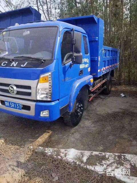 18年南骏二手蓝牌自卸车 个人户